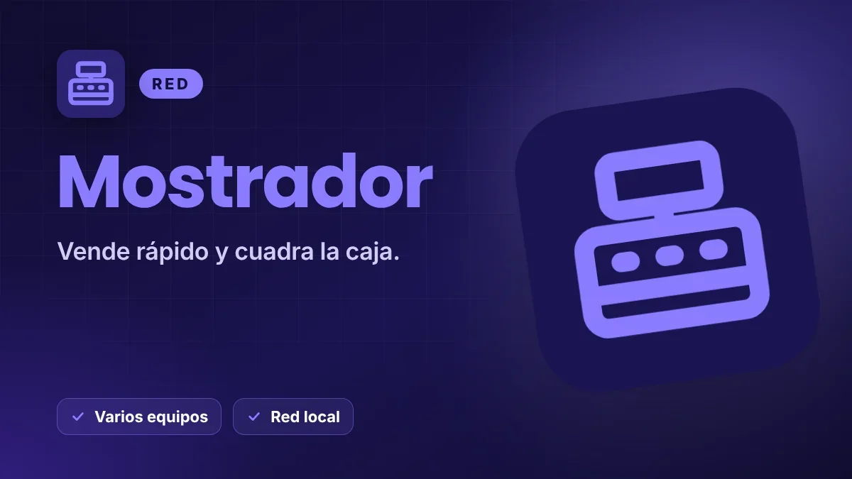 Mostrador Red
