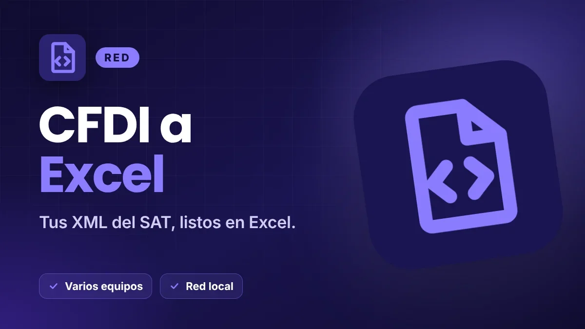 CFDI a Excel Red